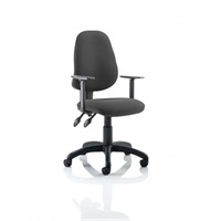 Click here for more details of the Eclipse Plus II Chair Charcoal Adjustable