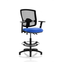 Click here for more details of the Eclipse Plus II Mesh Deluxe Chair Blue Adj