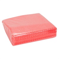 Click here for more details of the ValueX Folded Cleaning Cloth 480x360mm Red