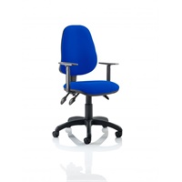 Click here for more details of the Eclipse Plus III Chair Blue Adjustable Arm