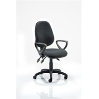 Click here for more details of the Eclipse Plus III Chair Charcoal Loop Arms
