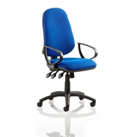 Click here for more details of the Eclipse Plus XL Chair Blue Loop Arms KC003