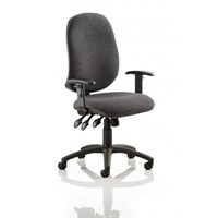 Click here for more details of the Eclipse Plus XL Chair Charcoal Adjustable