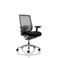 Click here for more details of the Ergo Click Chair Black Fabric Seat Black M