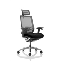 Click here for more details of the Ergo Click Chair Black Fabric Seat Black M