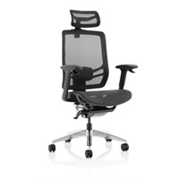 Click here for more details of the Ergo Click Chair Black Mesh Seat Black Mes