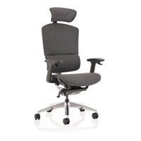 Click here for more details of the Ergo Click Plus Chair Grey Fabrimesh with
