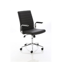 Click here for more details of the Ezra Executive Black Leather Chair EX00018