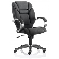 Click here for more details of the Galloway Executive Chair Black Fabric EX00