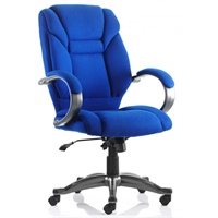 Click here for more details of the Galloway Executive Chair Blue Fabric EX000