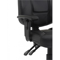 Click here for more details of the Jackson Black Leather Chair with Height Ad