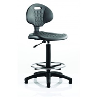 Click here for more details of the Malaga Hi Rise Draughtsman Chair Black OP0
