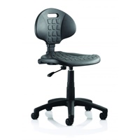 Click here for more details of the Malaga Wipe Clean Chair Black OP000088 DD