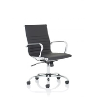 Click here for more details of the Nola Medium Black Soft Bonded Leather Exec