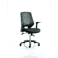 Click here for more details of the Relay Chair Airmesh Seat Black Back With A