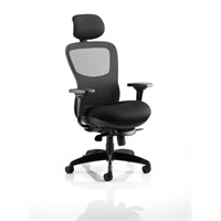 Click here for more details of the Stealth Chair Airmesh Seat And Mesh Back W