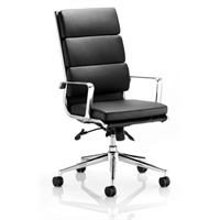 Click here for more details of the Savoy Executive High Back Chair Black Soft