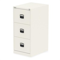Click here for more details of the Qube by Bisley 3 Drawer Filing Chalk White