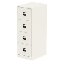 Click here for more details of the Qube by Bisley 4 Drawer Filing Chalk White