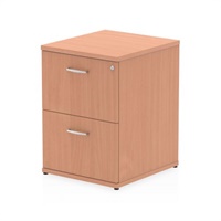 Click here for more details of the Impulse 2 Drawer Filing Cabinet Beech I000