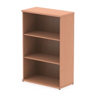 Click here for more details of the Impulse 1200mm Bookcase Beech I000050 DD