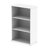 Click here for more details of the Impulse 1200mm Bookcase White I000170 DD