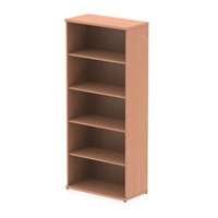 Click here for more details of the Impulse 2000mm Bookcase Beech I000052 DD