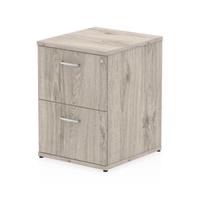 Click here for more details of the Impulse 2 Drawer Filing Cabinet Grey Oak I