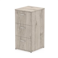 Click here for more details of the Impulse 3 Drawer Filing Cabinet Grey Oak I