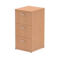 Click here for more details of the Impulse 3 Drawer Filing Cabinet Oak I00078