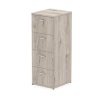 Click here for more details of the Impulse 4 Drawer Filing Cabinet Grey Oak I