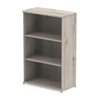 Click here for more details of the Impulse 1200mm Bookcase Grey Oak I003228 D