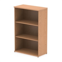 Click here for more details of the Impulse 1200mm Bookcase Oak I000758 DD