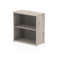 Click here for more details of the Impulse 800mm Bookcase Grey Oak I003227 DD