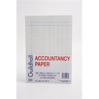 Click here for more details of the Guildhall Account Paper 298x203mm 16 Cash