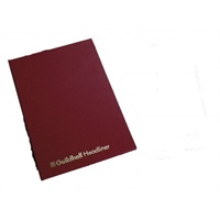 Click here for more details of the Guildhall Headliner Account Book Casebound