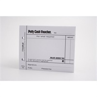 Click here for more details of the Guildhall Petty Cash Voucher Pad 127x101mm