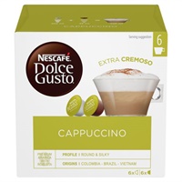 Click here for more details of the Nescafe Dolce Gusto Cappuccino Coffee 16 C
