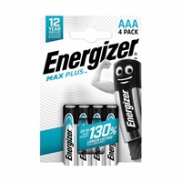 Click here for more details of the Energizer Max Plus AAA Alkaline Batteries