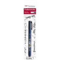 Click here for more details of the Tombow Fudenosuke Brush Pen Hard Tip Black