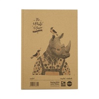 Click here for more details of the Save The Rhino Recycled Casebound Notebook