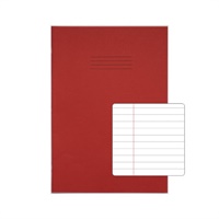 Click here for more details of the Rhino A4 Plus Exercise Book Red Ruled 80 p