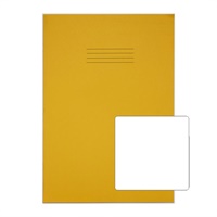 Click here for more details of the Rhino A4 Plus Exercise Book Yellow Plain 8