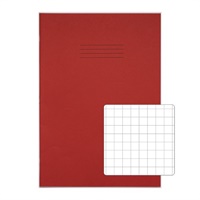 Click here for more details of the Rhino A4 Plus Exercise Book Red S10 Square