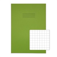 Click here for more details of the Rhino A4 Plus Exercise Book Green S10 Squa