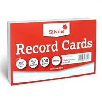 Click here for more details of the ValueX Record Cards Ruled Both Sides 203x1