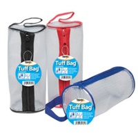 Click here for more details of the Tiger Tuff Bag Cylinder Pencil Case Clear