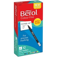 Click here for more details of the Berol Color Fine Fibre Tip Colouring Pen 0