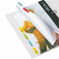 Click here for more details of the 3L Index Tabs Repositionable 12x25mm Assor