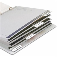 Click here for more details of the 3L Index Tabs Permanent 12x25mm White (Pac